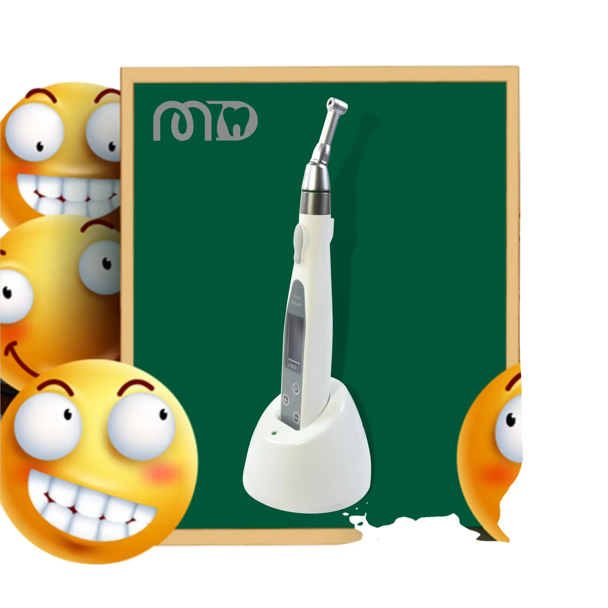 Aluminium housing Convenient endodontic motor with apical locator LED curing light