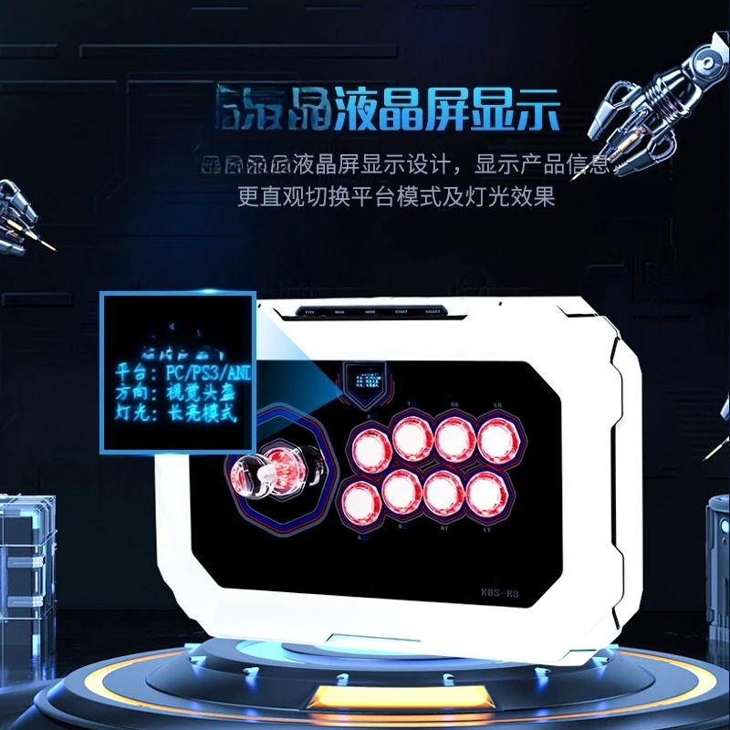 Flippable machinery, joystick right-hand computer, home gamepad