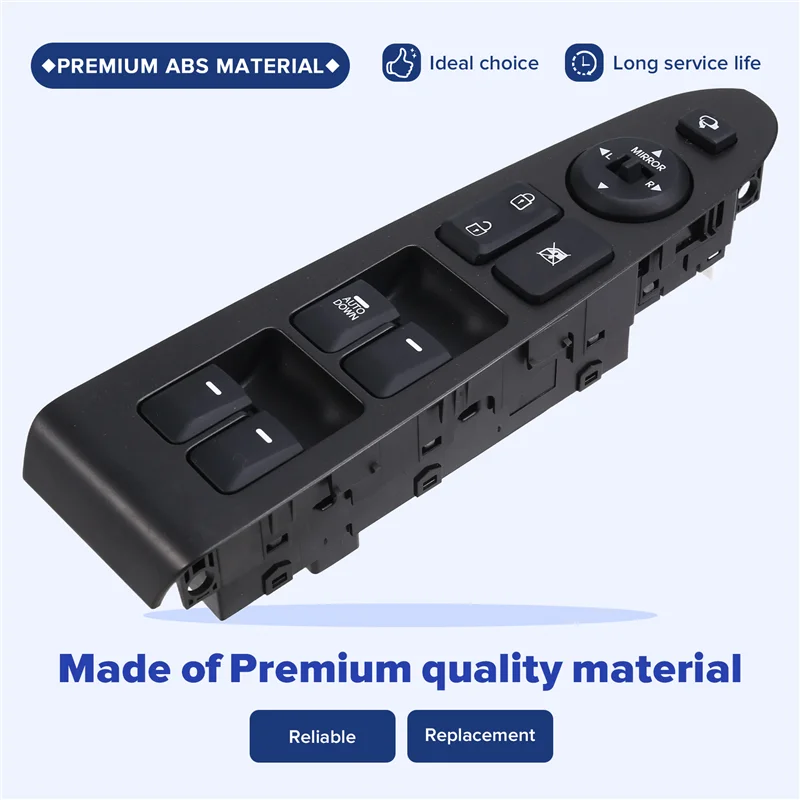 

93570-3W400WK Car Power Window Switch "AUTO DOWN" Switch Button For Kia Sportage 2.0L 2011-2017 935703W400WK LHD-AT80