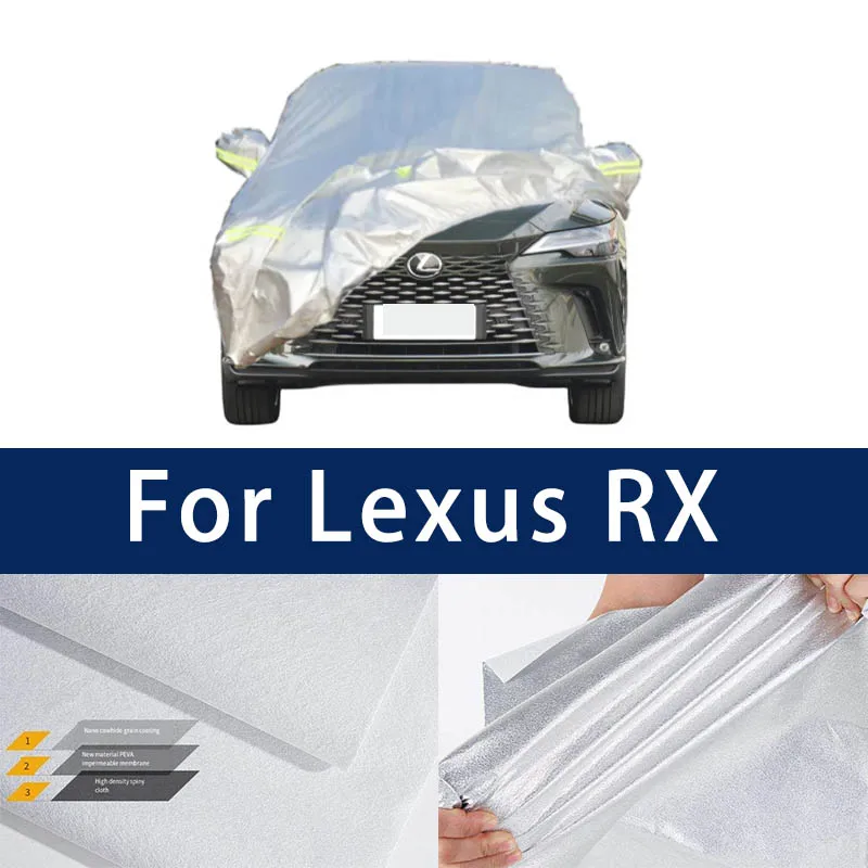 

Full car hood dust-proof outdoor indoor UV protection sun protection and scratch resistance For Lexus RX Car umbrella