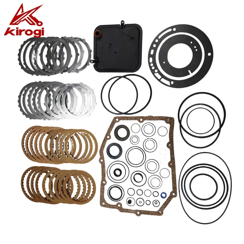 

42RLE 52852913AB 2003-UP Transmission Master Rebuild KIT W/ Gaskets Friction Steel Plates SET for 2003-18 Liberty Nitro Cherokee