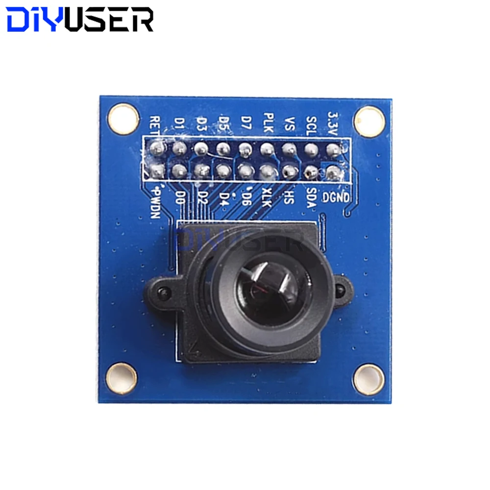 OV7670 Camera Module 640x480 VGA 30fps with AL422B FIFO Auto Exposure Control I2C Interface for STM32 ESP32 DIY Kit image 6