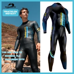 SUMARPO Men Triathlon Wetsuits for Open Water Swimming, 4/2mm Yamamoto Neoprene