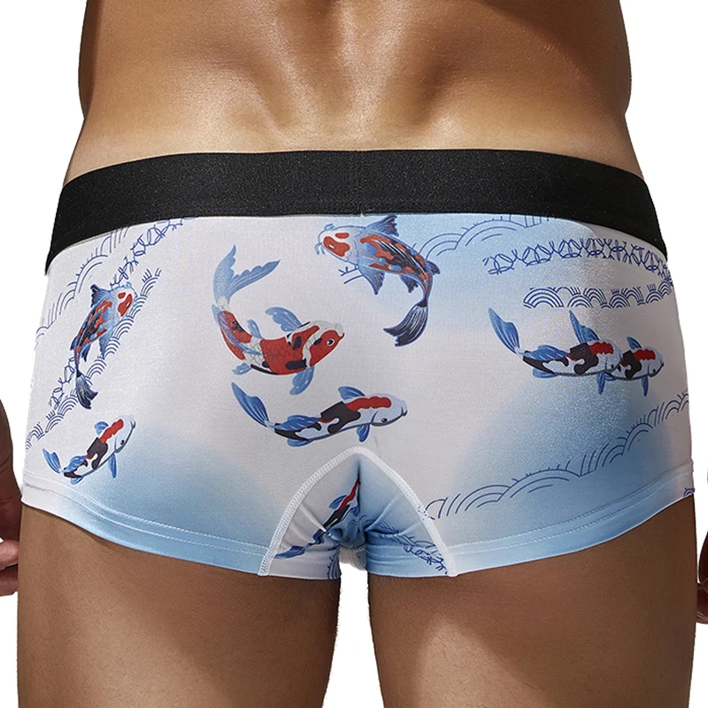 SEOBEAN New Mens Underwear Boxer Man Trunks Breathable Colorful Shorts Boxer Male Underpants