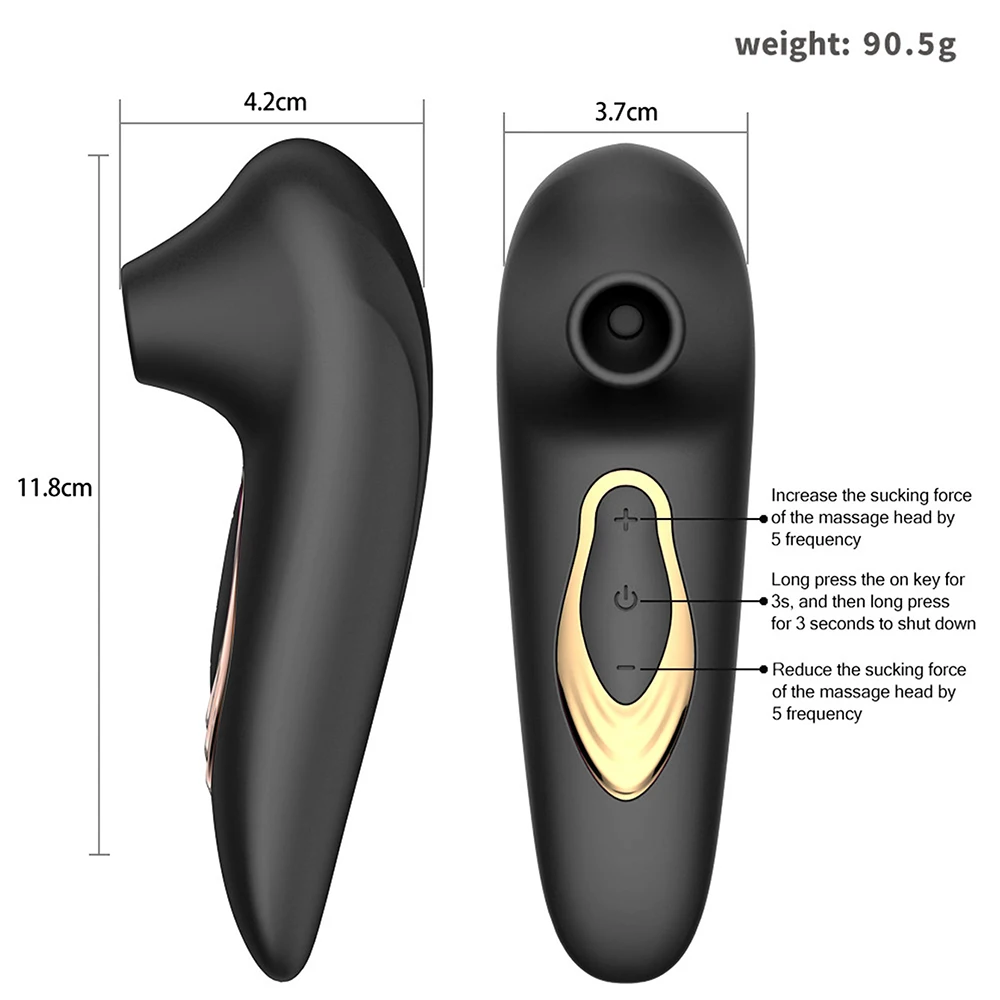 Sucker Clitoris Powerful Sucking Vibrator Female Clit Nipple Oral Vacuum Stimulator Massager Sex Toys Adults Goods for Women