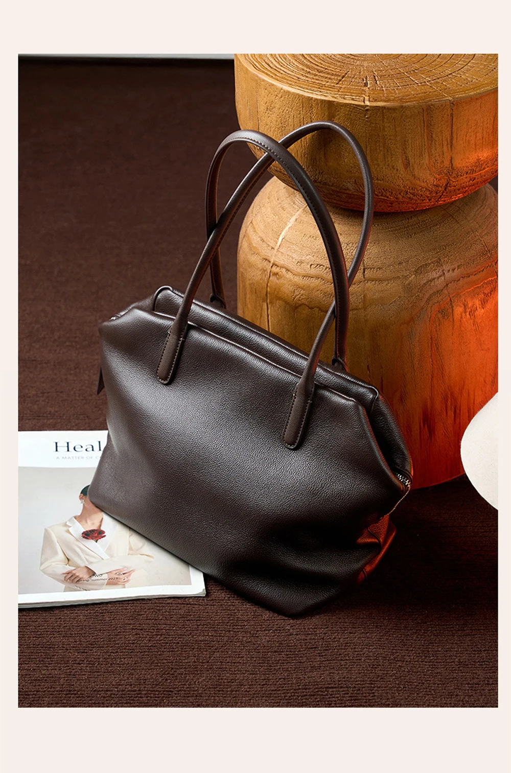 

Элегантная дизайнерская сумка Annmouler из натуральной кожи, мини-тоут из коровьей кожи, новая модная женская сумка-ракушка