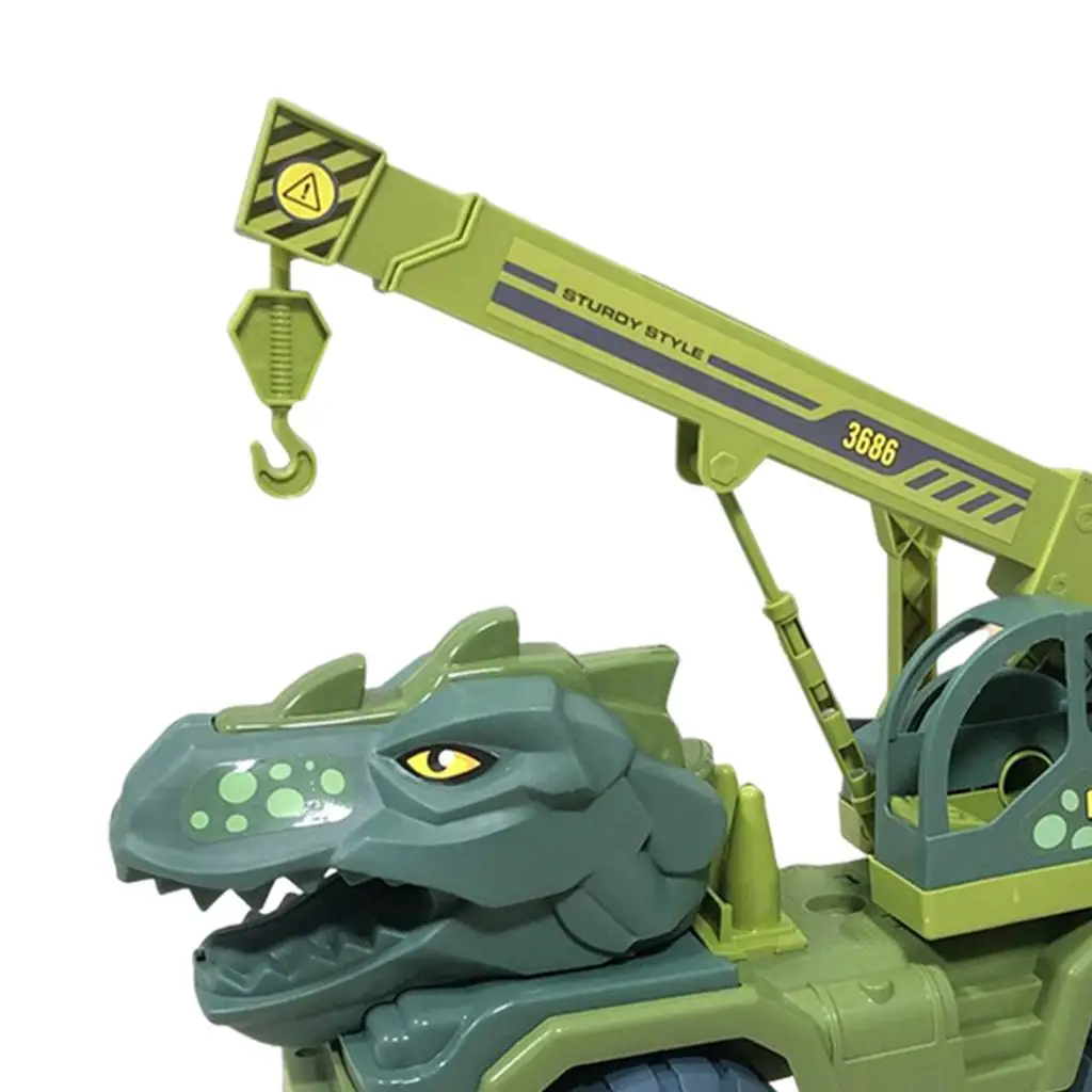 

Plastic Car Toy Dinosaurs Carrier Truck Toy for Children Kids Toddlers