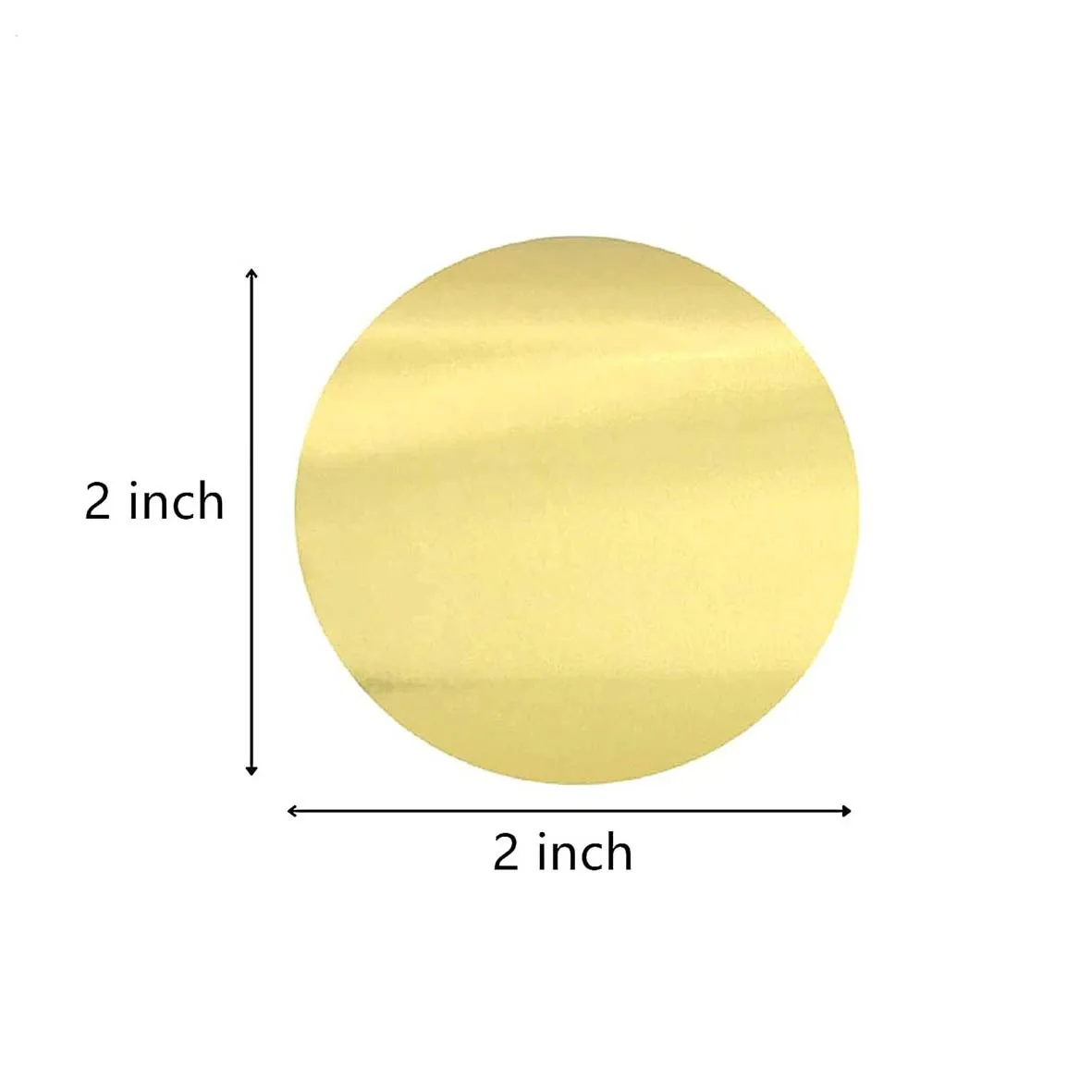 Matte Gold prateado em relevo adesivo, etiqueta de decoração para selagem Envelope, envoltório impermeável suprimentos, suprimentos de presente, 300pcs por rolo