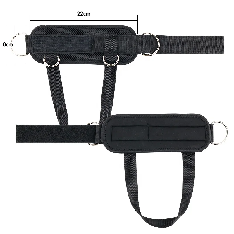 Lifting Ankle Straps High Quality Weightlifting Anklets Straps Adjustable Dumbbell Ankle Straps