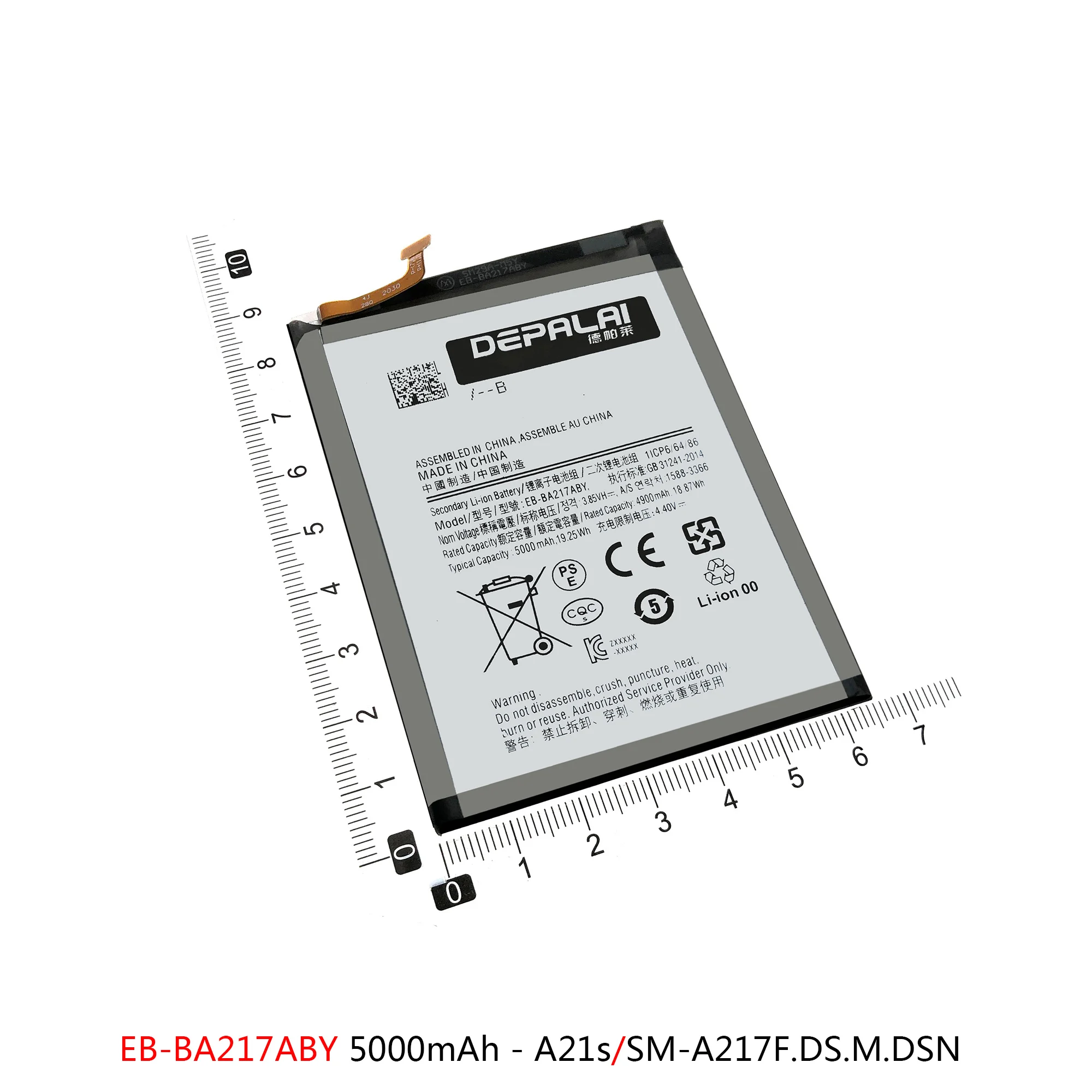 EB-BA202ABU Battery For Samsung Galaxy A20E A10E A21s A22 A31 2020 A315F Batteries EB-BA217ABY EB-BA315ABY SCUD-WT-W1