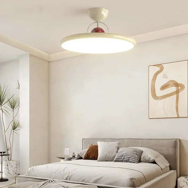 Bedroom Light Modern Simple Cream Style Warm Master Bedroom Lamp Full Spectrum Eye Protection Ceiling Lighting Lamps