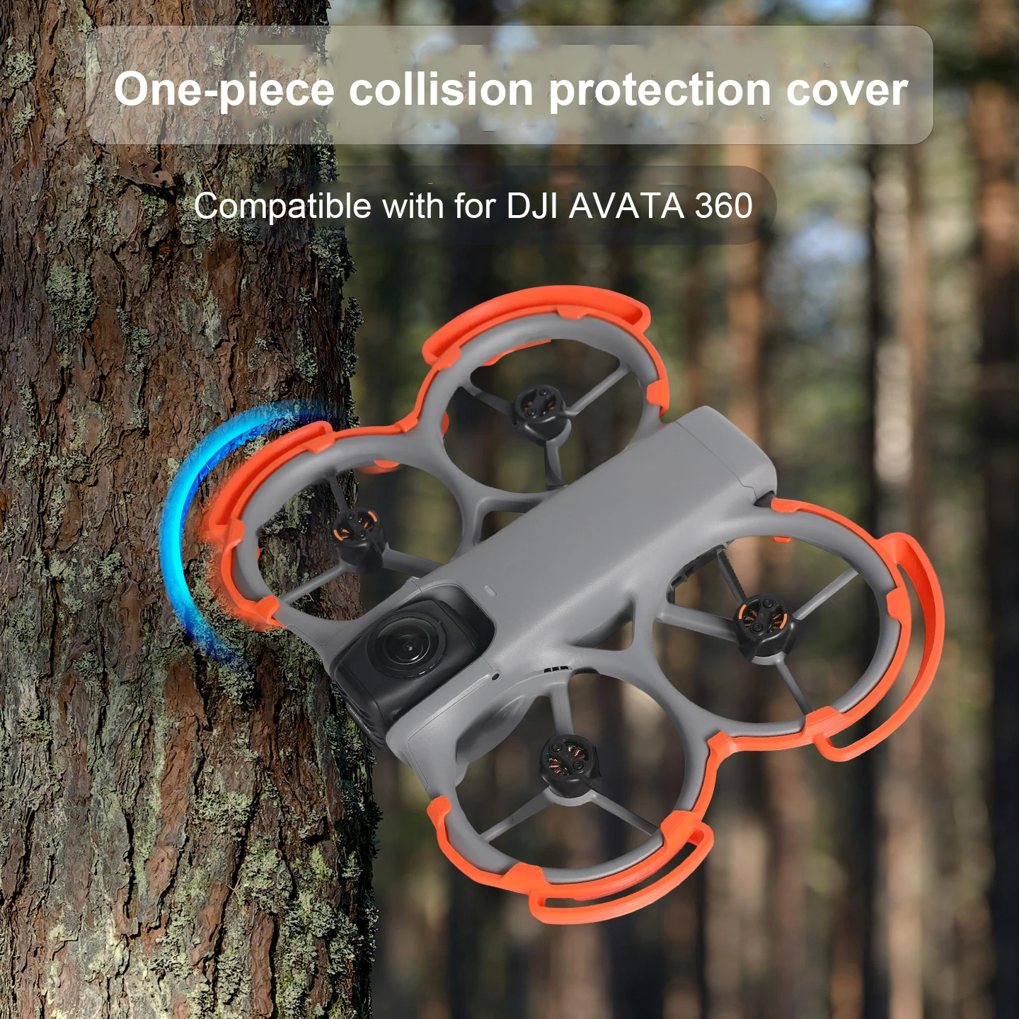 

Protective Guard for DJI Avata 360 Impact Resistant Bumper Does Not Interfere with Panoramic Shooting Protective Bag