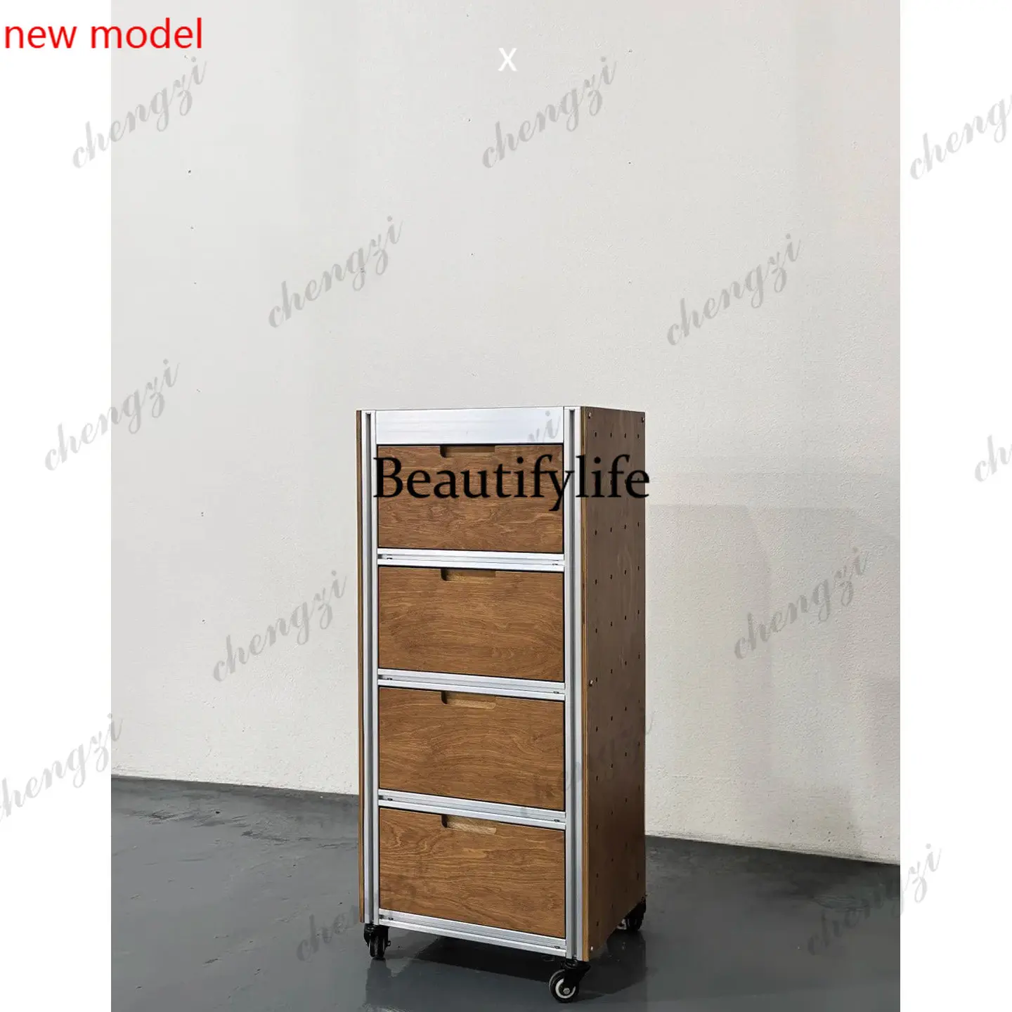 DD182Living room floor-to-ceiling multi-functional storage, storage cabinet corner storage, chest of drawers