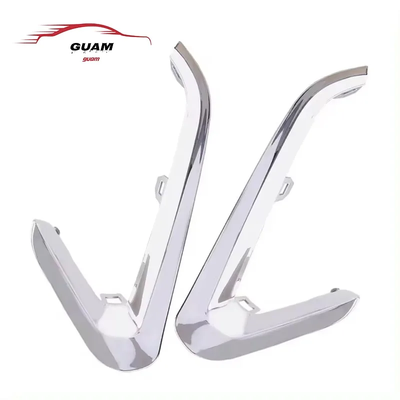 

23335550 23335551 Fog Light Frame Decorative Strip L+R for GMC Terrain 2018 2019 2020 Chrome Style Plastic