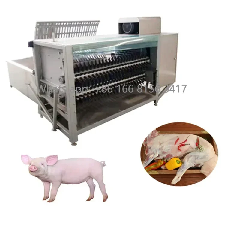 Pig Dehair Slaughter Machine Lamb Ha-ir-rem-oval-mac-hine Sheep Abattoir Machine