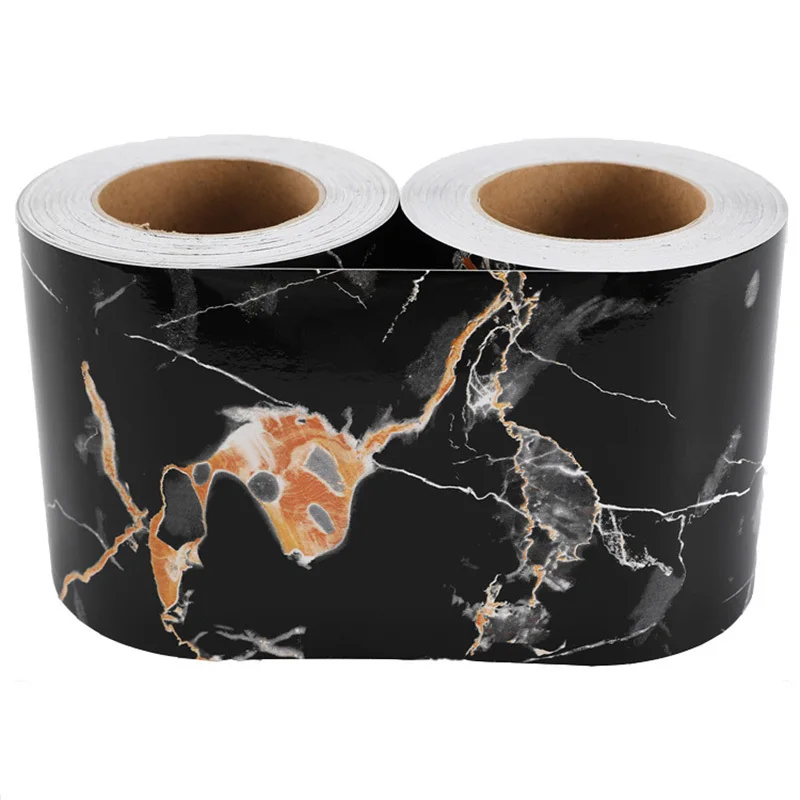5M Self adhesive waist lines waterproof PVC kitchen sink tape wall corner tile border sticker window door Wallpaper Home Decor