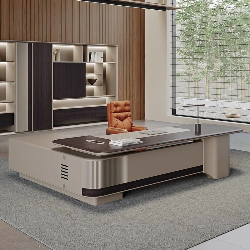 CEO desk,boss table,office Furniture,Luxury Lacquered Executive , Stylish And Unique Office , Simple Modern Manager , Supervisor