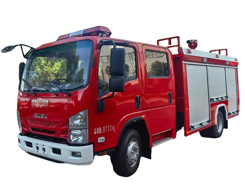 ISUZU  2000L Water Tank and 1000L Foam Tank Fire Fighting Rescue Truck On Sale