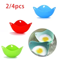 Juego de tazas de caza furtiva de huevos, Material de silicona antiadherente, seguridad y flexibilidad, Grado Alimenticio, resistencia a altas temperaturas, 2/4 piezas