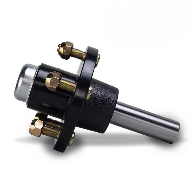 5 Hole 114.3 Trailer Axle Half Direct RV Wheel Hub Axle Head Retrofit Accessories 2200 Lbs/3500 Lbs