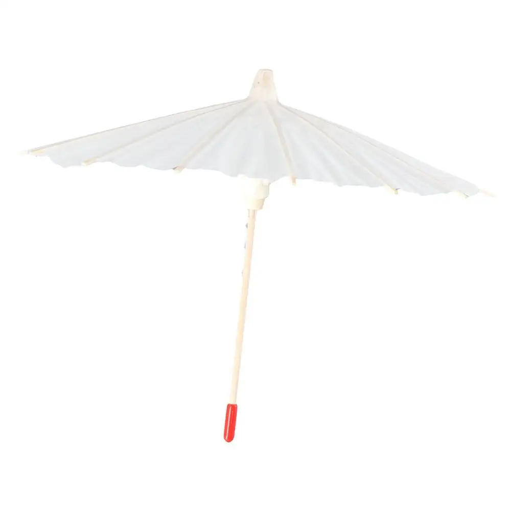 

Oriental for Baby Shower Anniversary DIY Long-handle Decorative Photography Prop Dance Prop Paper Umbrella Painting Supplies