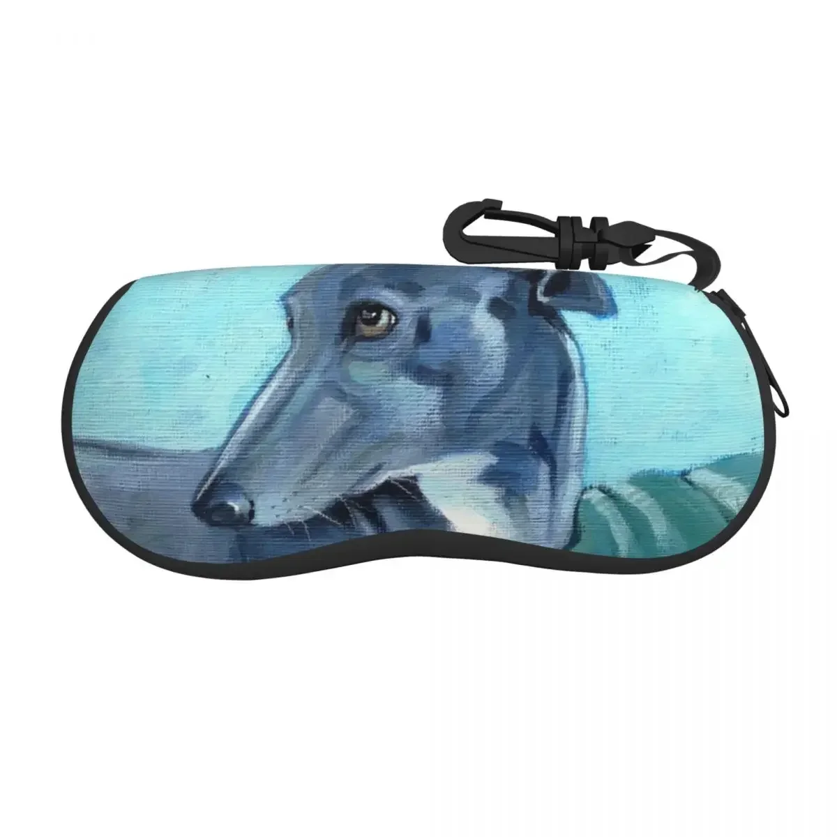 Greyhound Shell Eyeglasses Case Women Men Cool Whippet Sihthound Dog Glasses Case Sunglasses Box Pouch