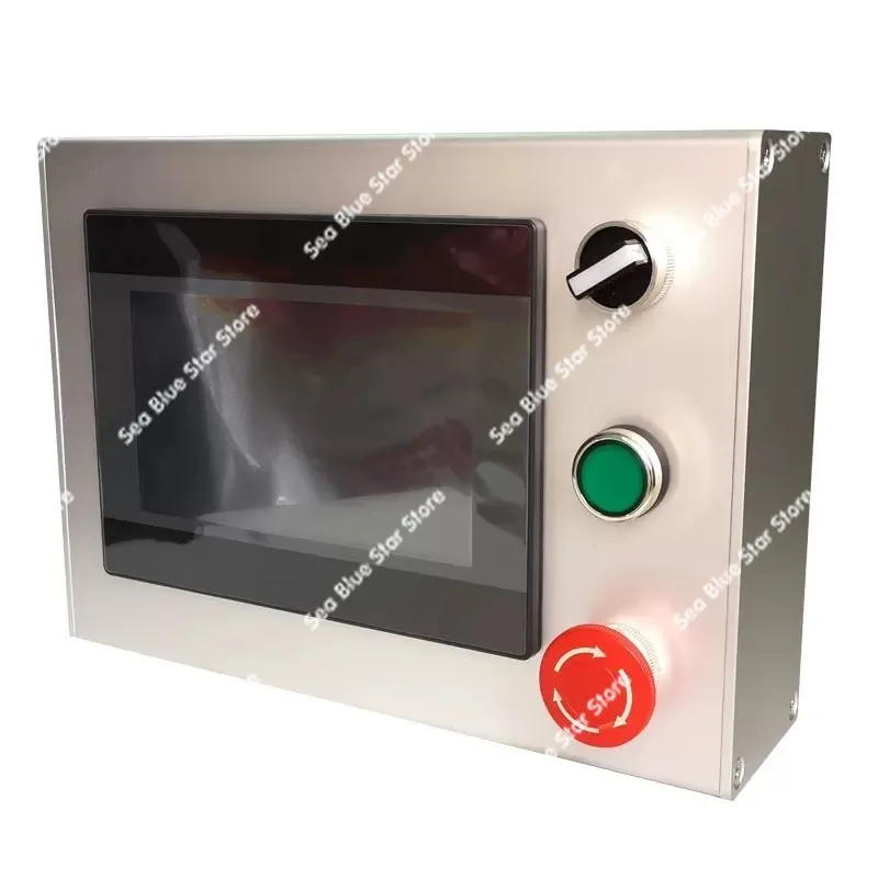 Display man-machine interface, control box, box protection box 7-inch 10-inch aluminum alloy touch screen installation box