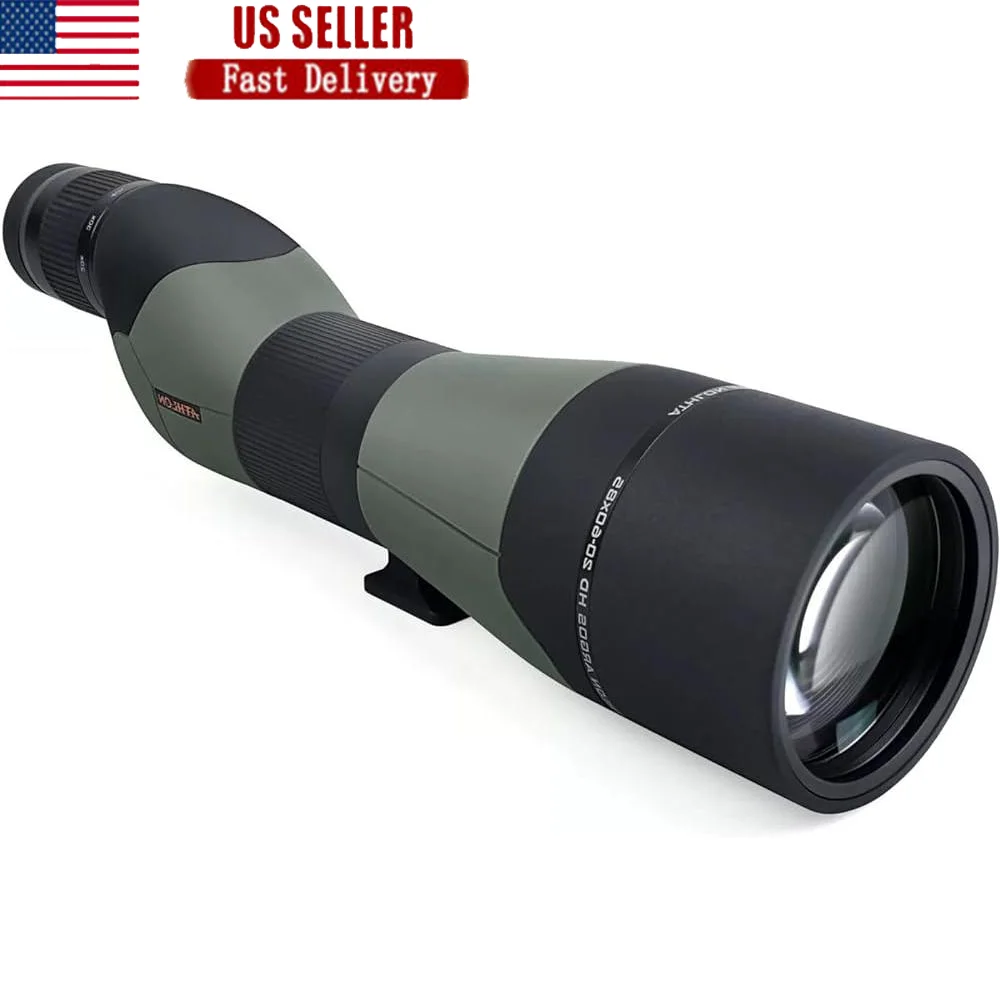 Advanced Waterproof Multi-Coated 20-60x85 Spotting Scope Rotating Ring Durable Optics Bird Watching Shooting Hunting Nature