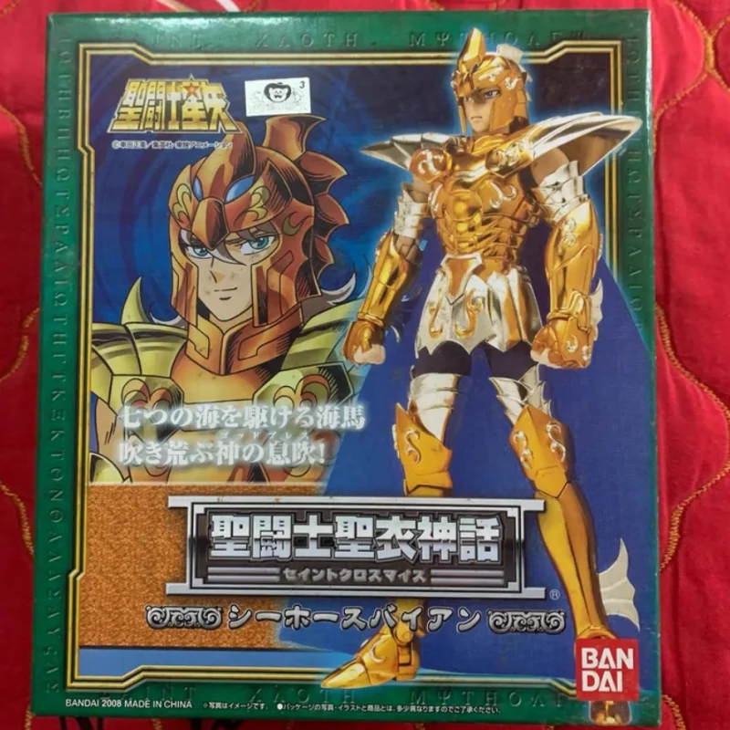 

Bandai Saint Seiya Cloth Sea Fighter Myth Marina Hippocampal Sea Horse Baian Action Figure Birthday Gift