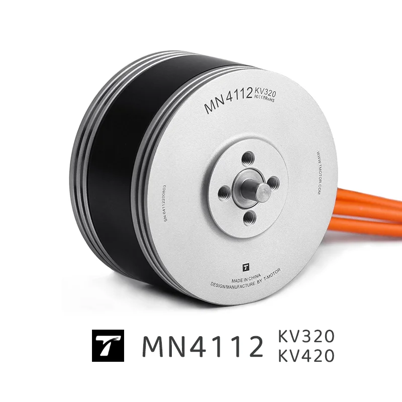 MN4112 KV320/KV420 T-MOTOR For Demaand Of Multi-color, VTOL and fixed wings