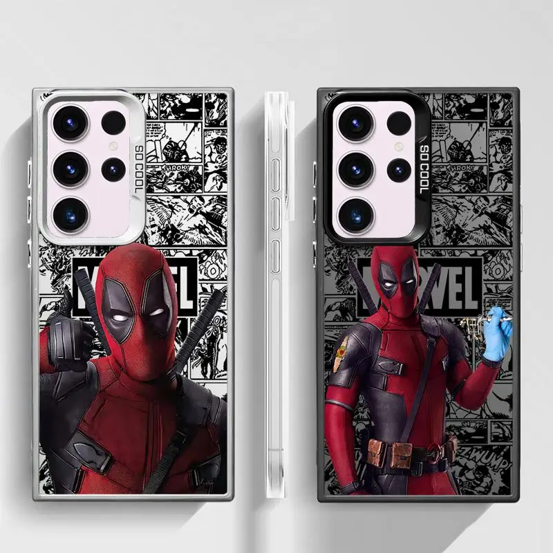 Deadpool Mutants Wolverine phone cases for Samsung Galaxy S24 Ultra case S22 S20 FE S21 Plus Note20 S23 funda Back Shell Cover