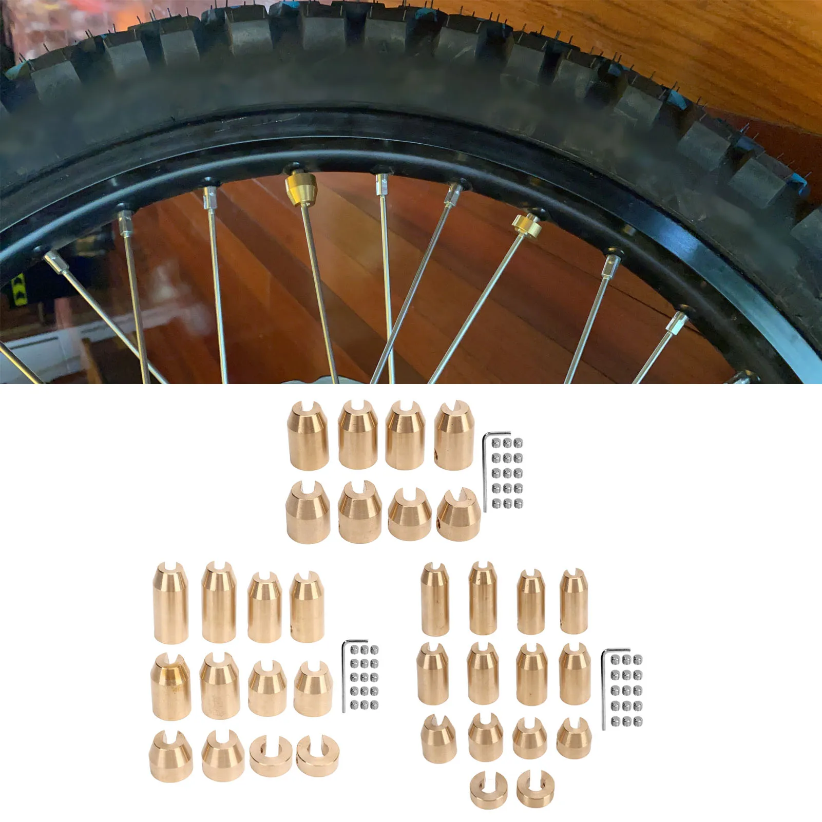 Wheel Spoke Balance  Lasting Stylish High Hardness Spoke Wheel Weights Balance Refill Kits  Resistant for Dual Sport