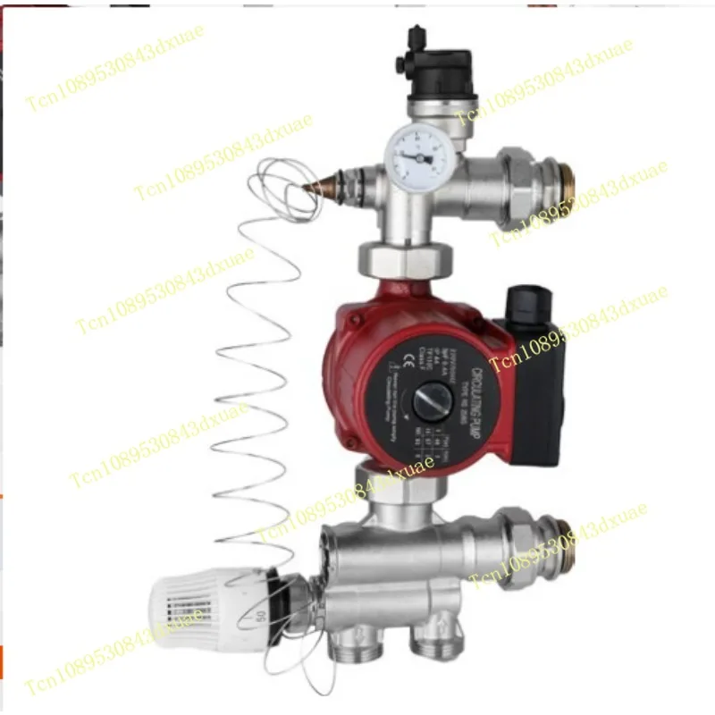DN25 Thermostatic Mixing Valve for Underfloor Heating Water System, Temperature Control Mixing Valve