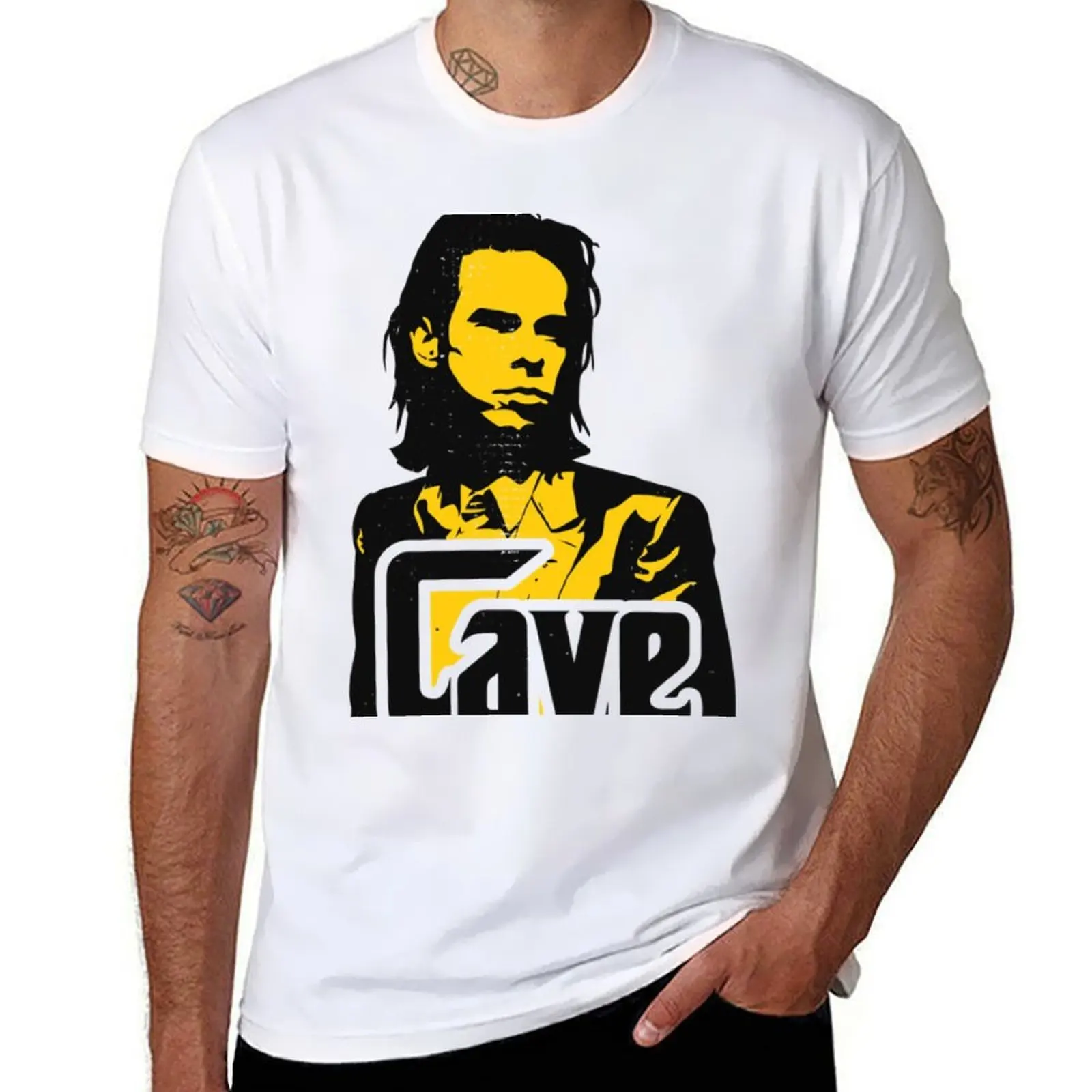 

Nick Cave and the Bad T-Shirt t shirt man casual anime tshirt T-Shirt