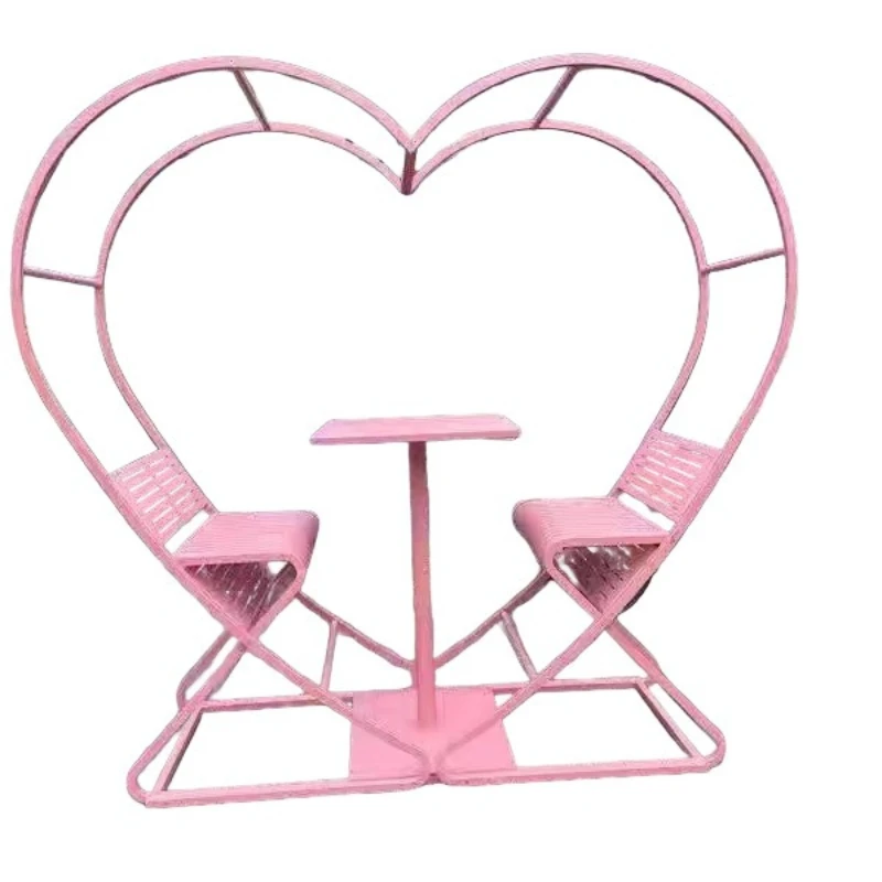 

Outdoor love swing chairs Garden decoration Scenic spots Internet celebrity attractions Homestay ornaments Restaurant couple