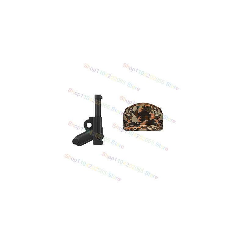 MOC نماذج عسكرية ووريورز عمل أرقام MOC جنود المشاة اكسسوارات درع دمى لعب للأطفال هدايا N675 N674 N673