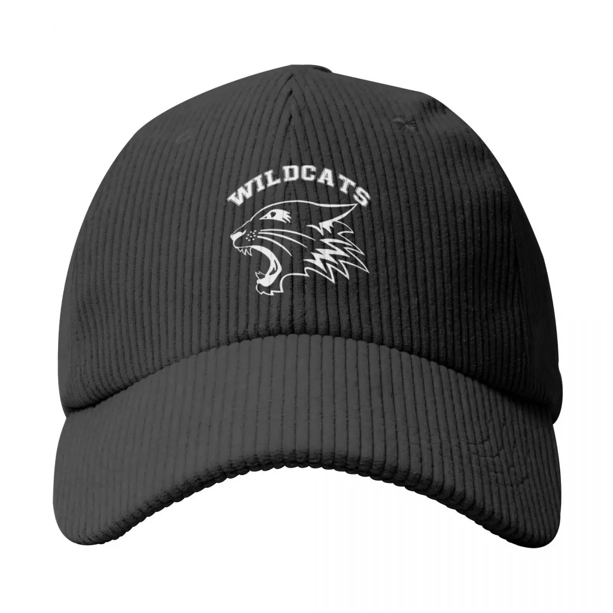 Wildcats Team Baseball Caps Bone Snapbacks Black Sports Hats