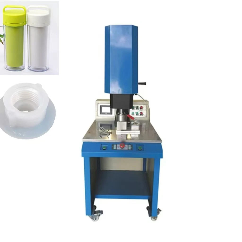 type of plastic water filter rotary friction welding machine for round cup and tube assembly,  brand, 110V/220V 4200W 15/20KHz