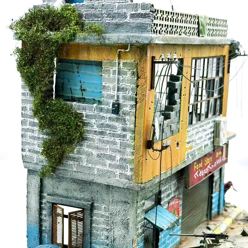 محاكاة الأرض شجيرة الحديقة نموذج أطقم بناء جدار العشب العنقودية اللبلاب المواد ديوراما التبعي #6