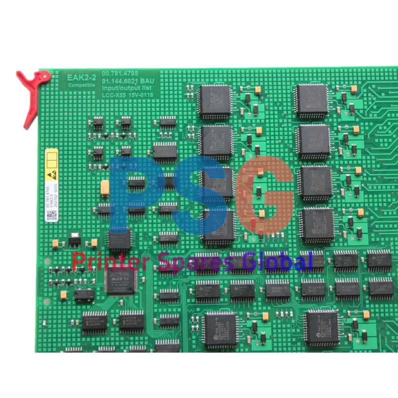 

00.781.4795 & 00.781.8903 & 91.144.6021 printed circuit board EAK2 and flat module EAK2 for HDM SM102/SM74/GTO52 machine