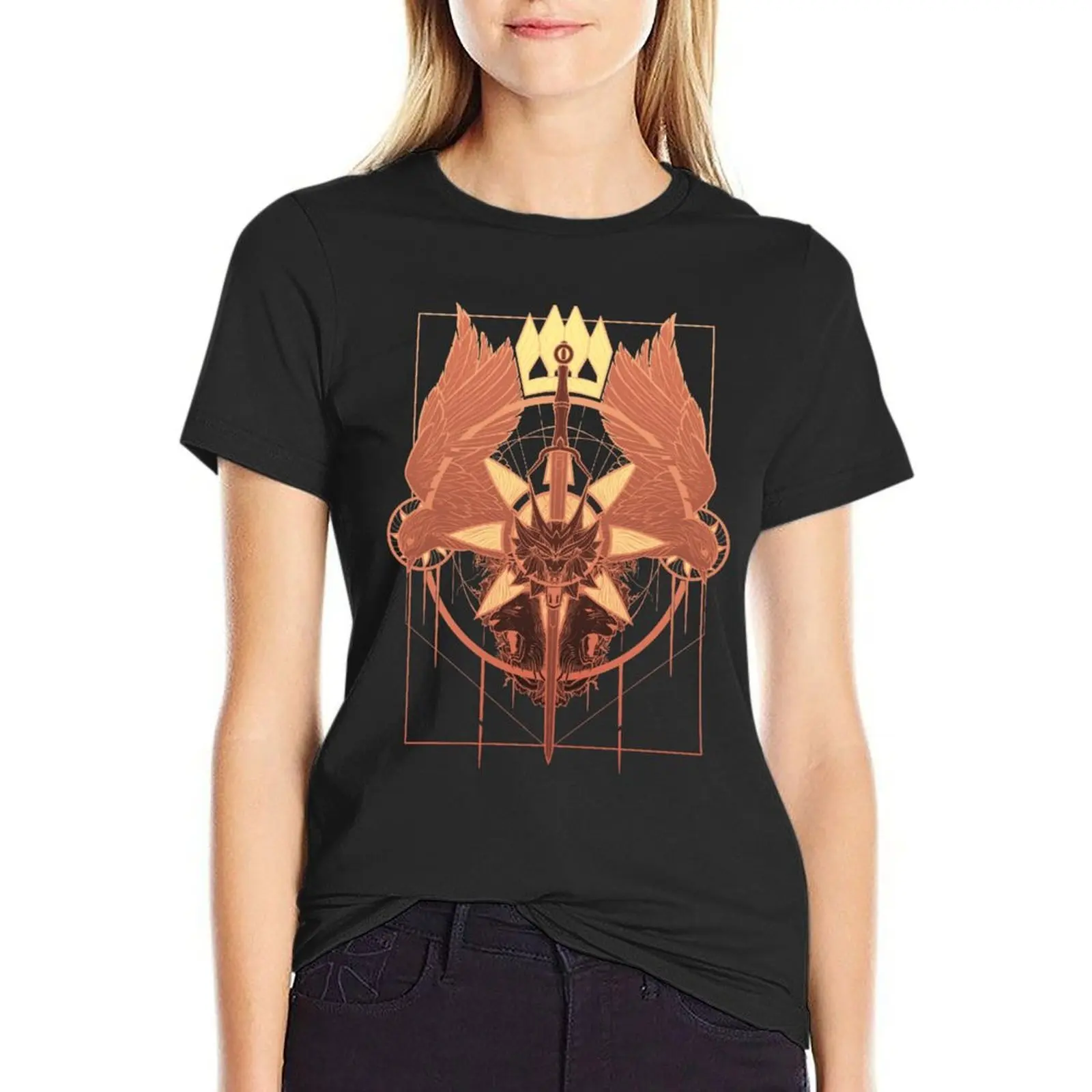 

Child of Destiny T-Shirt kawaii clothes funny Short sleeve tee animal prinfor cute t-shirts for Women