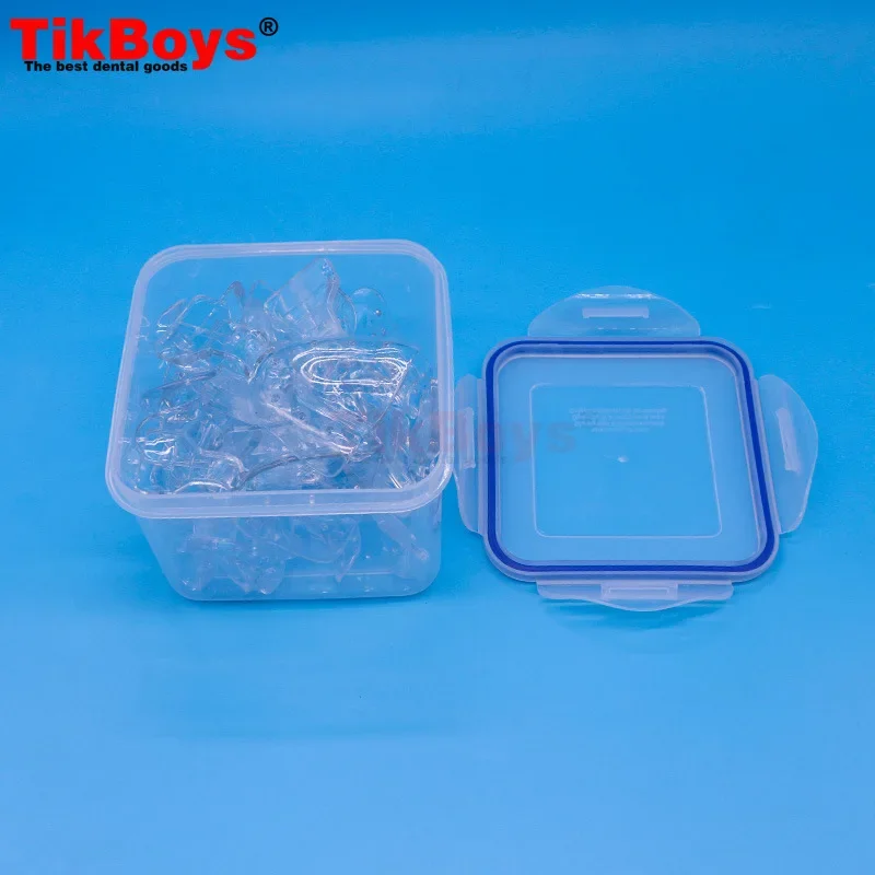 17 szt. Tace wyciskowe Frame Cut Back Tray Edentulous Jaw Dental FCB 135 ℃ Wyczyść powtarzalne zastosowanie Fałszywe zęby dentystyczne wykonane z