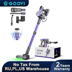 GOOVI V07 100 кПа беспроводные ручные пылесосы 180 Вт мощность всасывания беспроводной пылесос с зеленым светодиодом, пылесборник 0,9 л