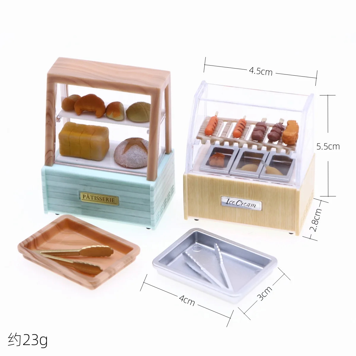 Doll house mini Oden boiled food game model BJD miniature food game scene simulation bread cabinet, shooting props