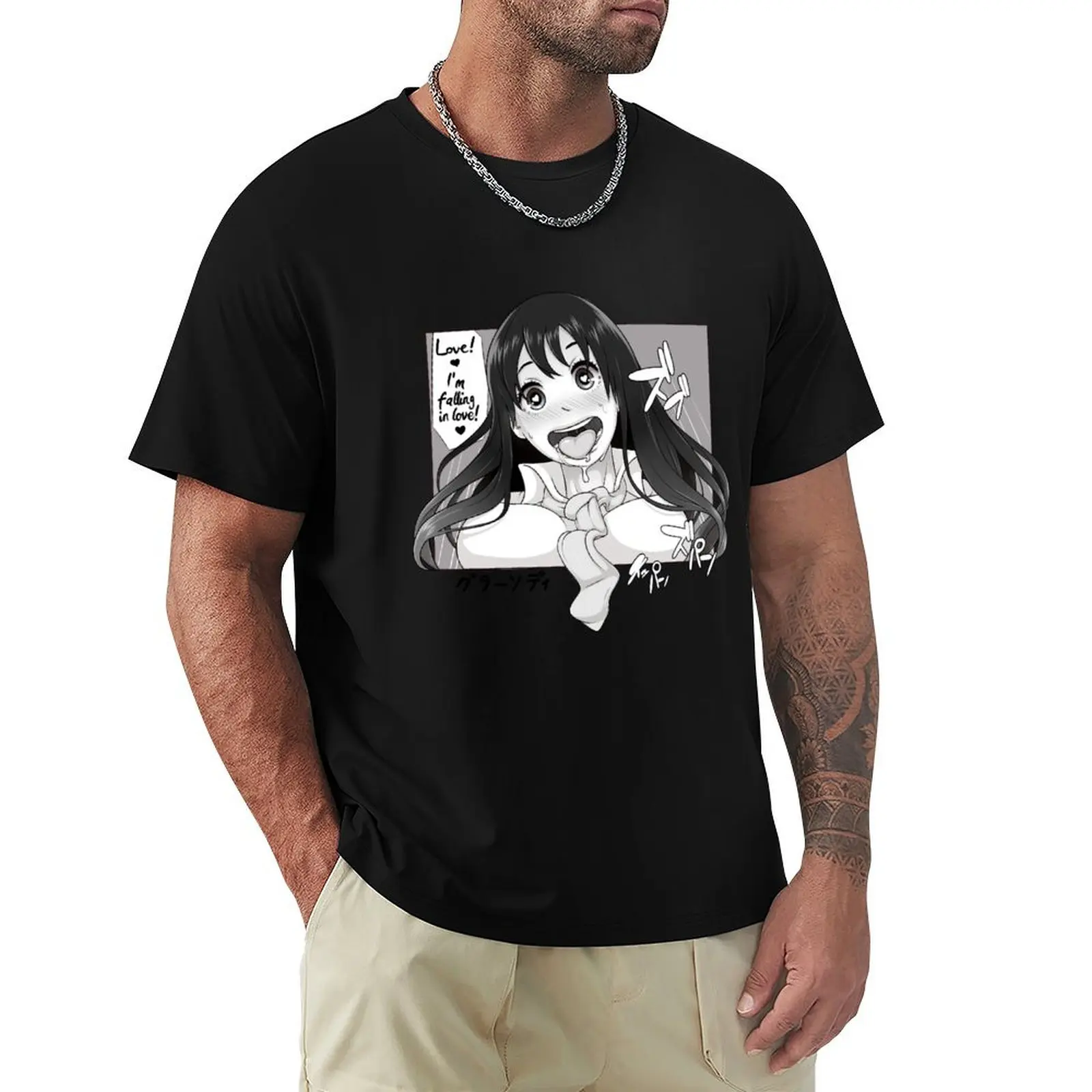 Precious Saki SFW T-Shirt Lightweight Casual Summer T-Shirt