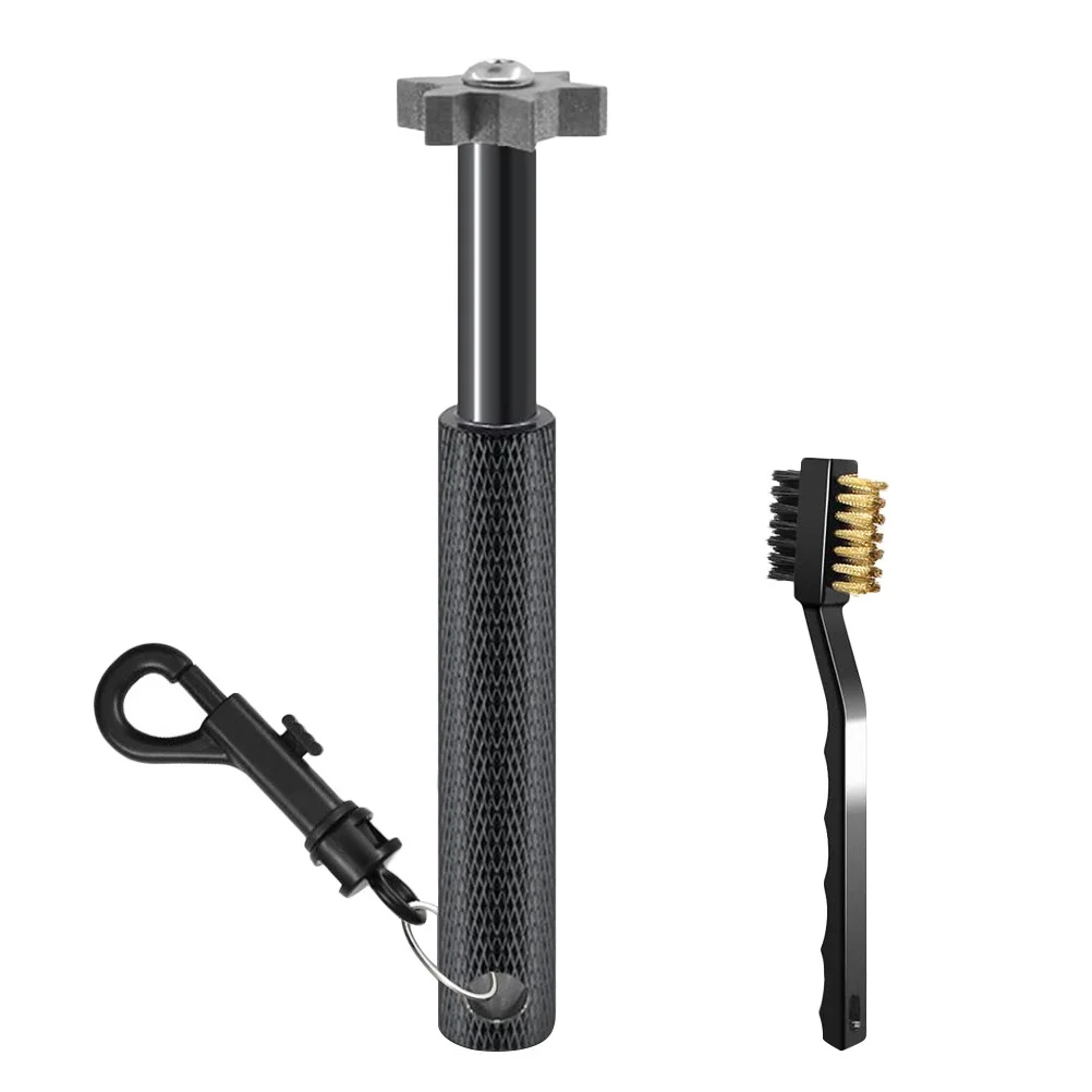 1 مجموعة نادي الأخدود مبراة أداة دائم المضادة للتآكل مسدس إعادة الحز المحمولة سهلة حمل تنظيف الملحقات #6