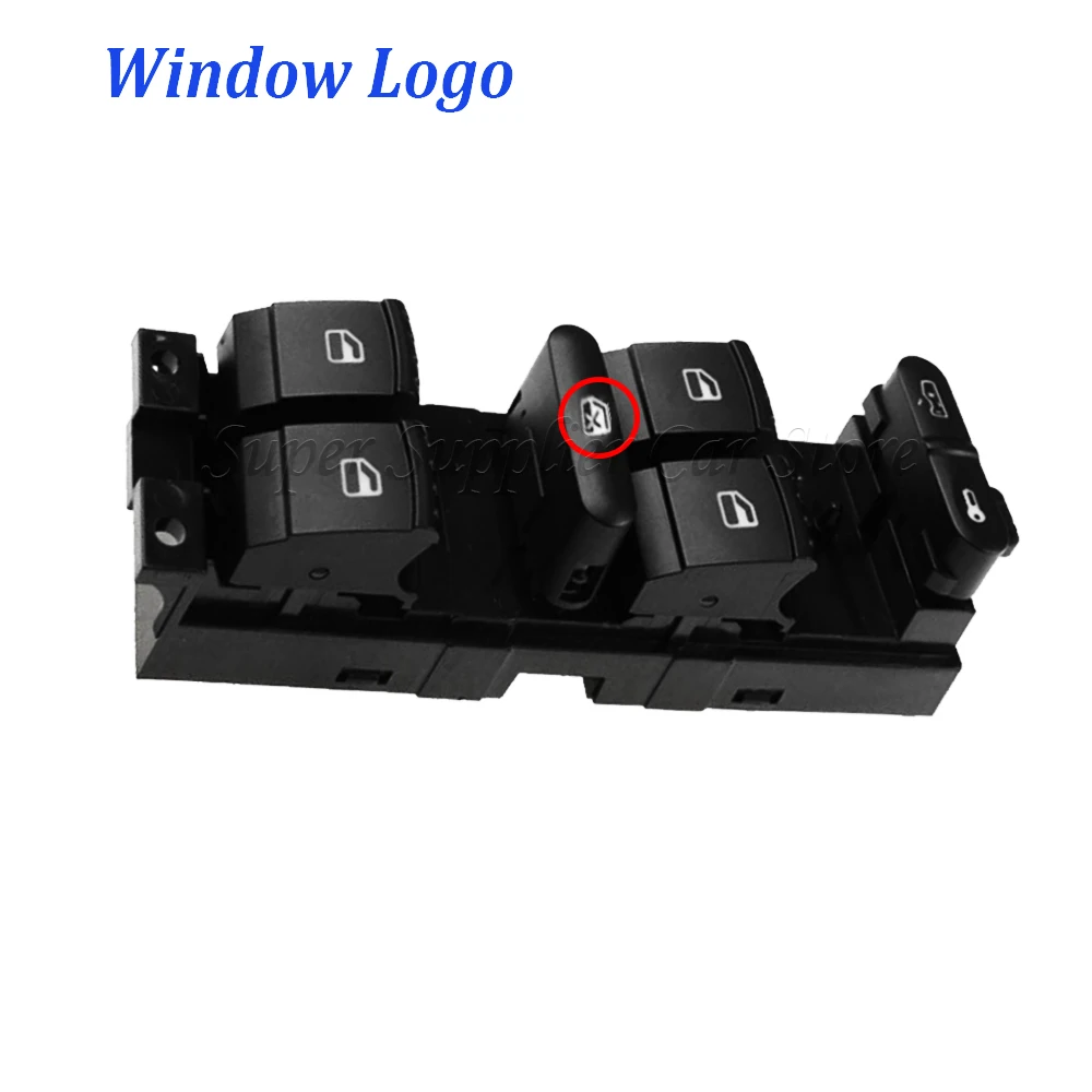 For VW Golf MK4 Bora Seat Skoda Octavia MK1 Fabia 1J4959857A Master Power Window Switch 1J4 959 857A 1J4 959 857 A