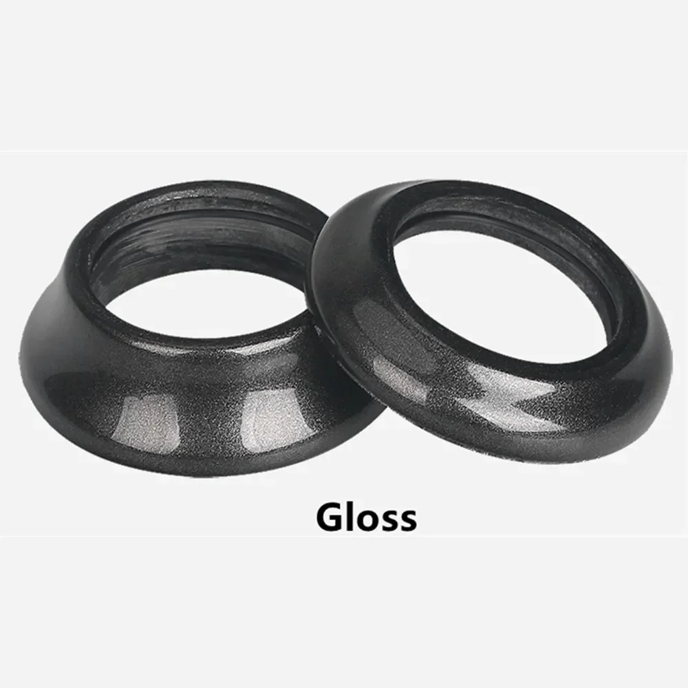 8/15MM Carbon Fiber Bicycle Headset Spacer Cycling Steerer Tube Conical Washers For Diameter 28.6mm Bicycle Fork