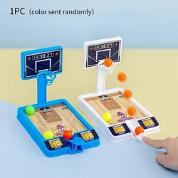 Indoor Interactive Bouncing Sports Activities Art Creativity Exciting Home Office Mini Child Toy Table Top Basketball Game