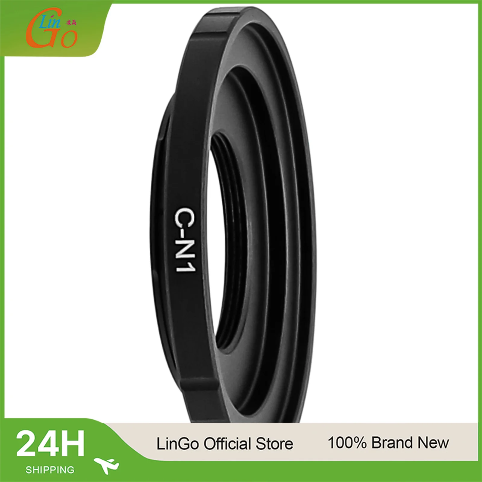 LinGo C-Mount 1 Mount Adapter Ring C-mount Lenses To For Nikon 1 Camera Lenses Adapter Ring